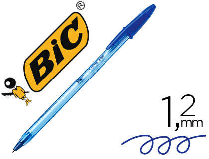 Bolígrafo Bic Cristal Soft tinta azul